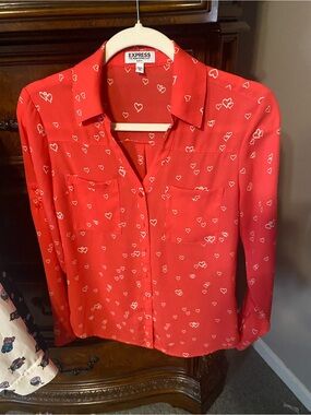 Express Portofino heart print Blouse